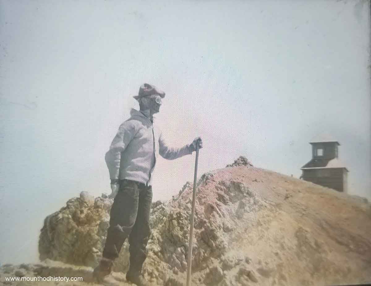 On The Summit Of Mt Hood In 1915 Mount Hood History On The Summit Of Mt Hood In 1915 Mount Hood History