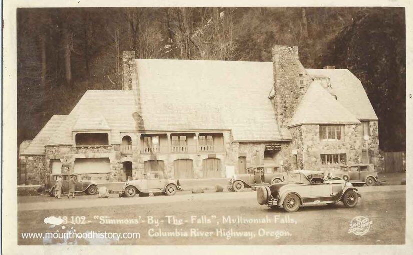 Multnomah Falls History – The Bridge Over the Falls