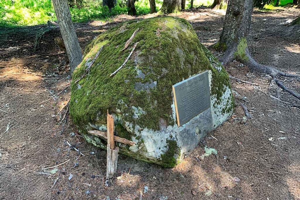 Baby Morgan grave