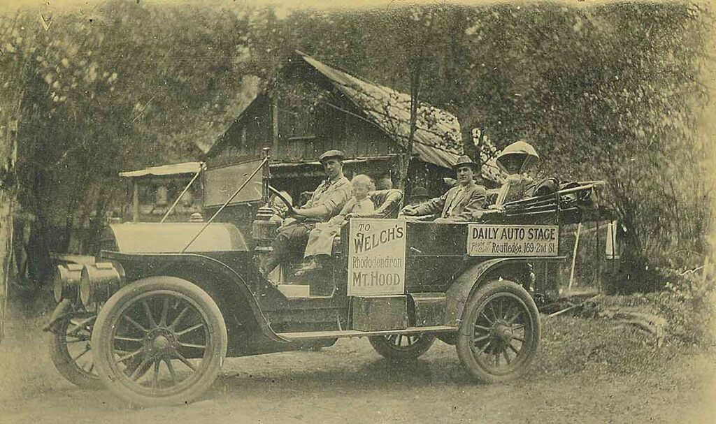 Auto Stage to Welches Oregon